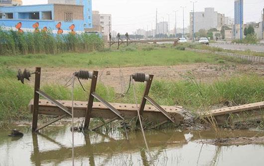 خسارات طوفان گرد و خاک در اهواز + عکس عکس اهواز حوادث اهواز اخبار اهواز