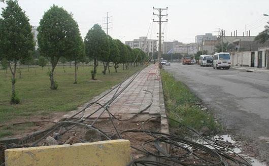 خسارات طوفان گرد و خاک در اهواز + عکس عکس اهواز حوادث اهواز اخبار اهواز