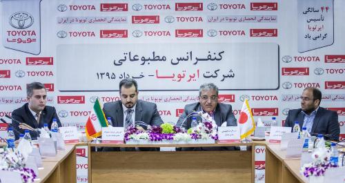 روند رو به رشد سهم برند تویوتا در ایران روند رو به رشد سهم برند تویوتا در ایران