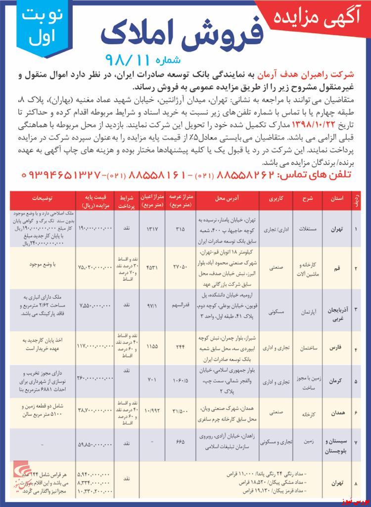 «راهبران هدف آرمان» دست به ماشه شد