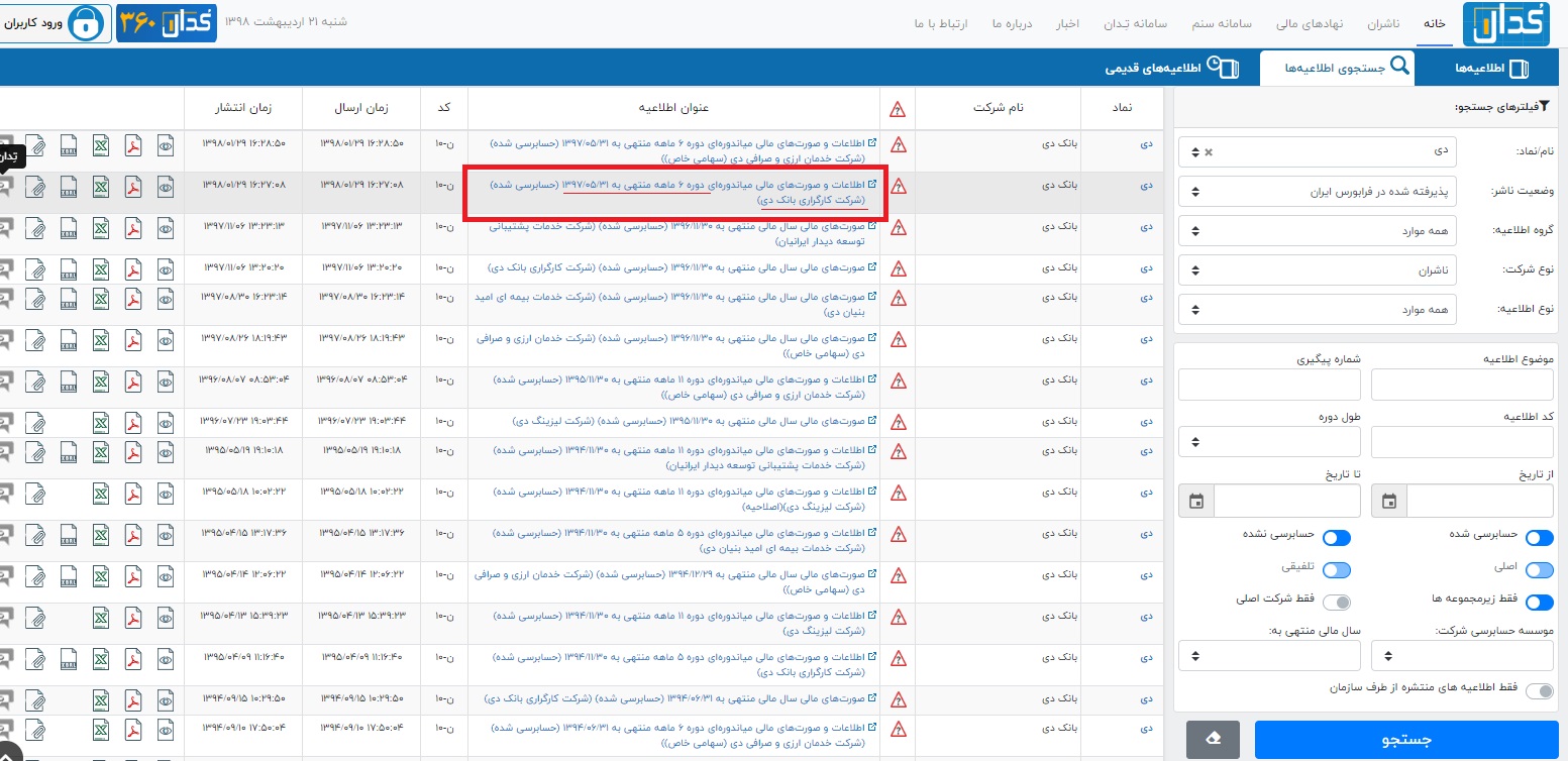 از بنیاد شهید و روسای قبلی تا کذب بودن / اطلاعات خود را به‎روز کنید