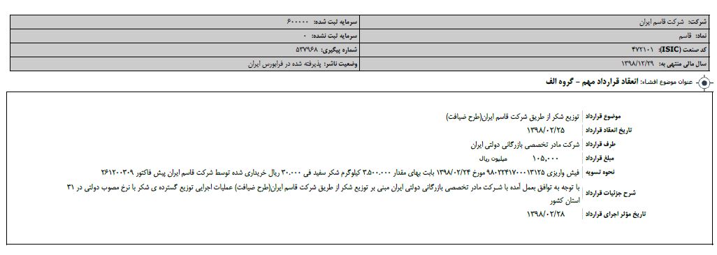 ضیافت شیرین «قاسم»