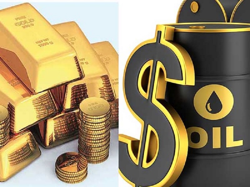 افزایش قیمت طلا و نفت