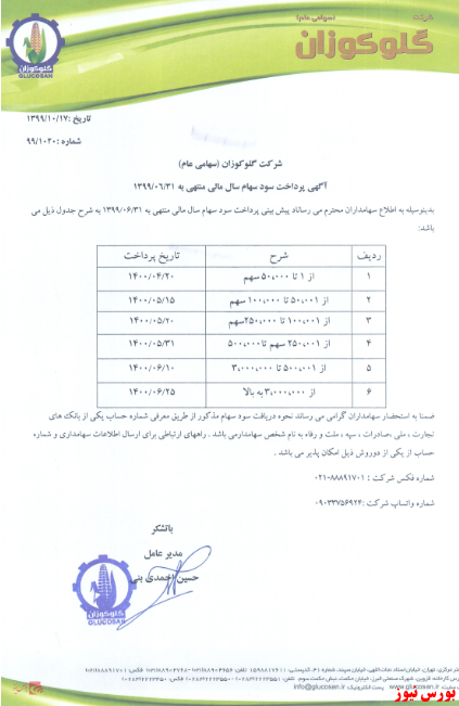 آخرین اخبار مجامع امروز ۱۳۹۹/۱۰/۲۰