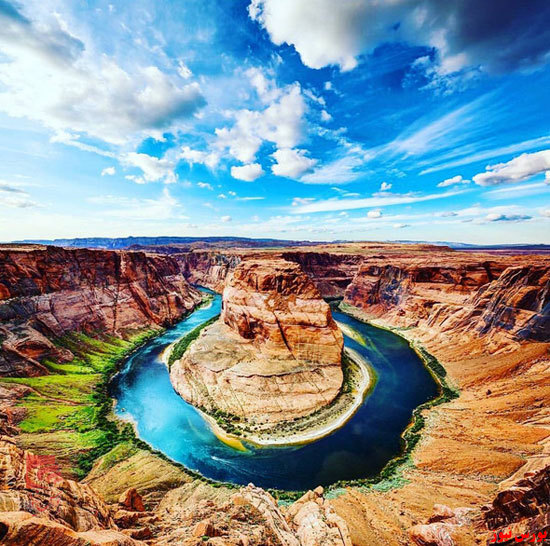 پارک ملی گِرَند کَنیون (Grand Canyon) در ایالت آریزونا در آمریکا + بورس نیوز