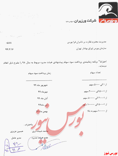 آخرین مجامع امروز ۱۳۹۹/۰۴/۱۶