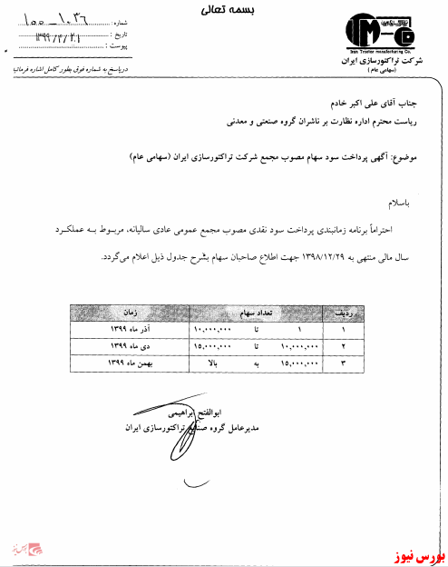 آخرین اخبار مجامع امروز ۱۳۹۹/۰۹/۱۸