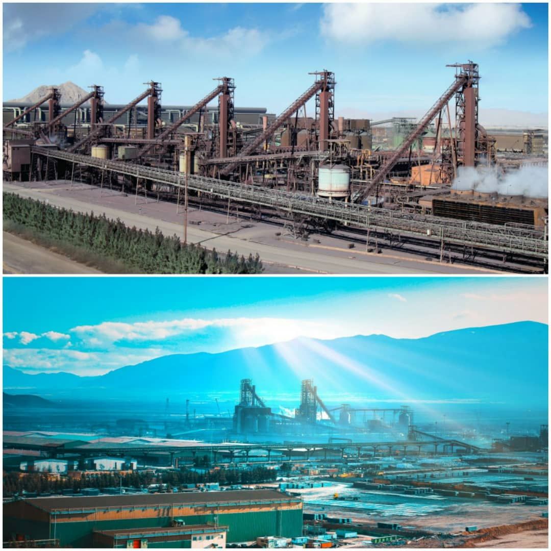 عبور از مرز تولید روزانه ۲۵ هزار تن آهن اسفنجی در شرکت فولادمبارکه