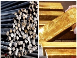 پذیرش میلگرد فولادی و شمش طلا در بورس کالا