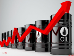 افزایش قیمت نفت به بالای ۹۷ دلار