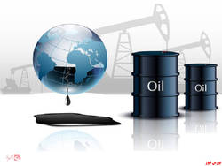 بهای نفت برنت با کاهش ۴ سنتی در هر بشکه