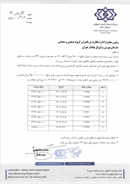 فروش ۷۲۶ متر واحد مسکونی مجتمع طالقانی 