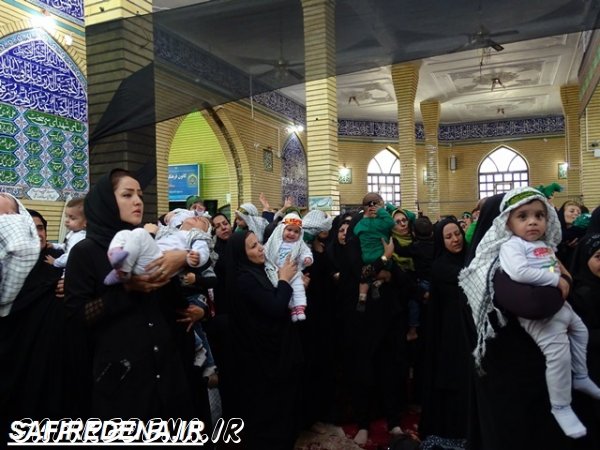 همایش شیر خوارگان حسینی در شهرستان دنا همایش شیر خوارگان حسینی در شهرستان دنا