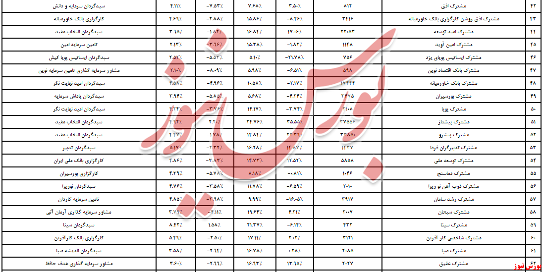 تنها قرمزپوش صندوق‌های سهامی که بود!