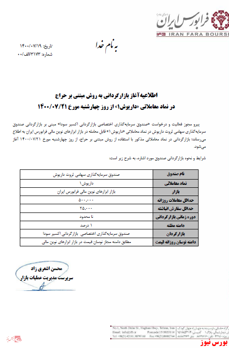 بازارگردانی به روش مبتنی بر حراج 