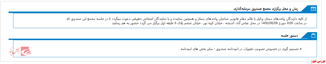 مجمع صندوق سرمایه گذاری (اختصاصي بازارگرداني آواي زاگرس در روز جاری