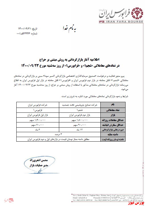 آغاز بازارگردانی 