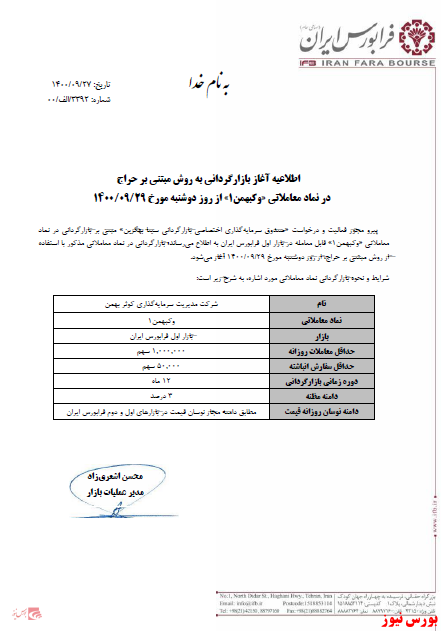 عملیات بازارگردانی 