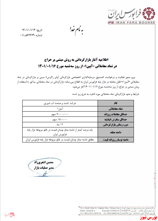 بازارگردانی به روش مبتنی بر حراج 