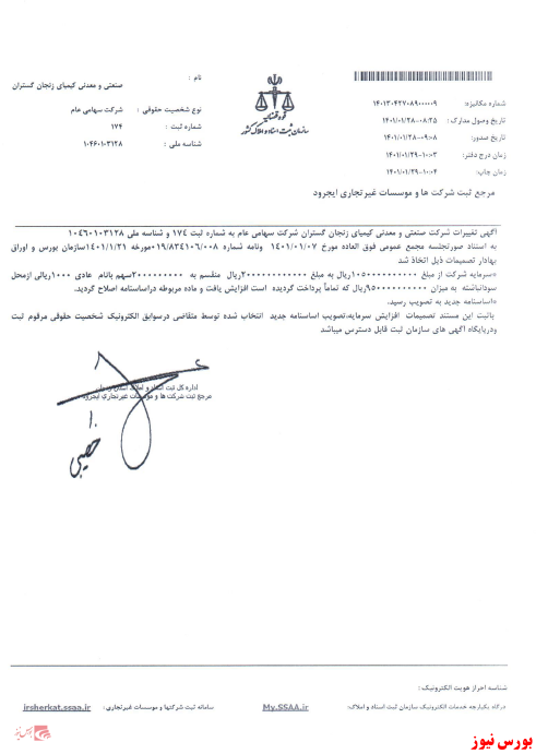 افزایش سرمایه 