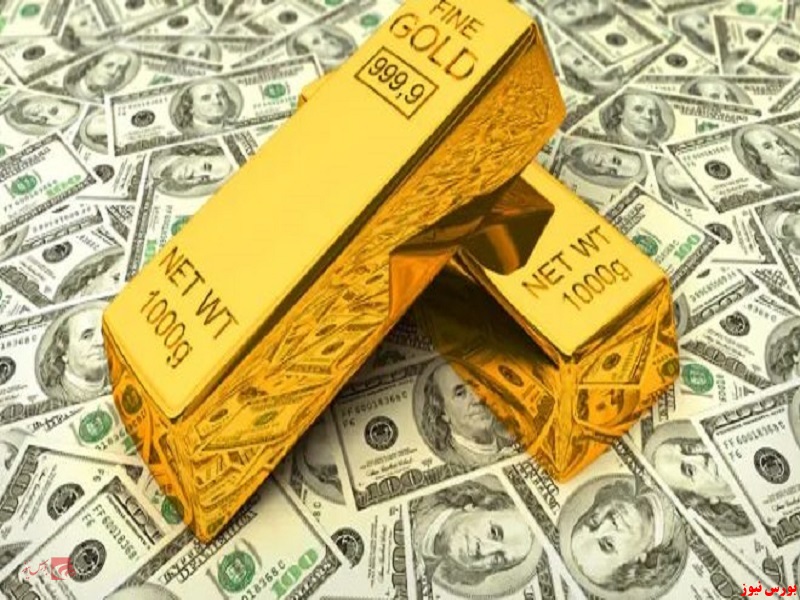 قیمت طلا به بالاترین رقم رسید