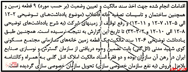 ماشین‌سازی تبریز به ایستگاه ماده ۱۴۱ قانون تجارت رسید