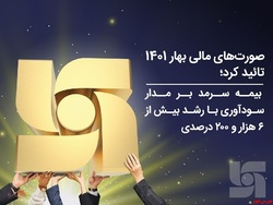 رشد ۶ هزار واحدی سود بیمه سرمد رشد ۶ هزار واحدی سود بیمه سرمد