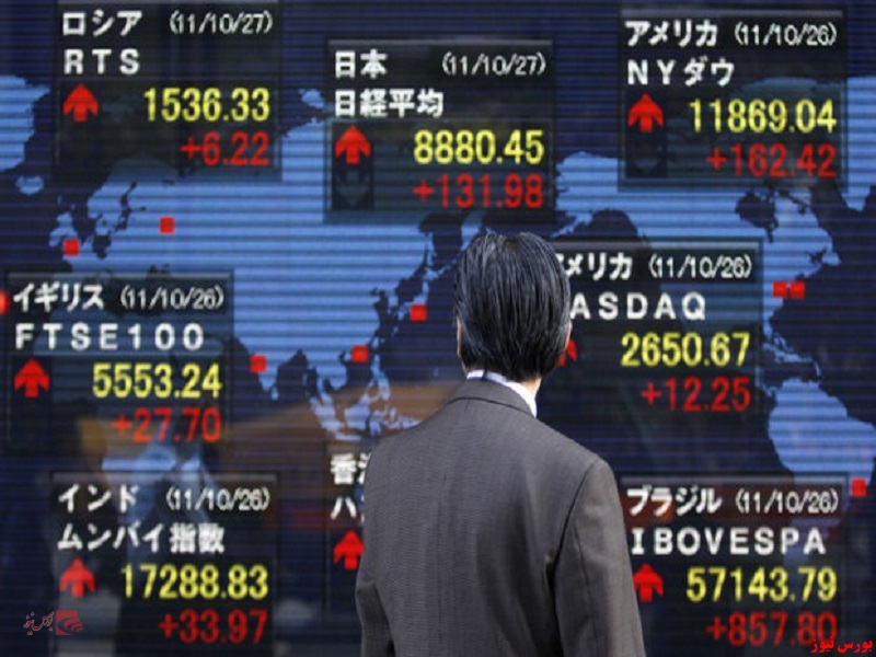 رنگ قرمز بازارهای آسیایی با ترس از رکود اقتصادی