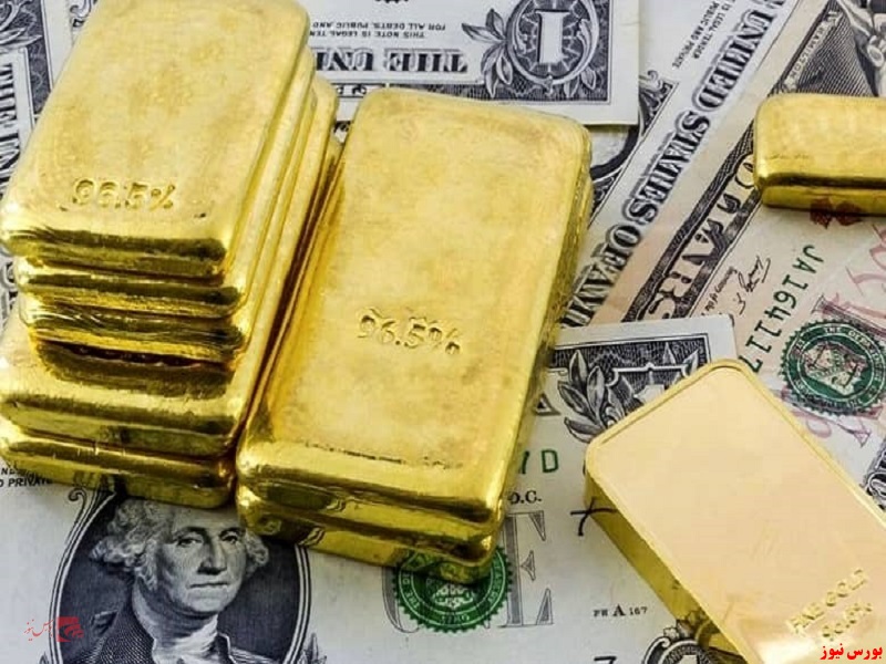 طلا با کاهش قیمت مواجه شد