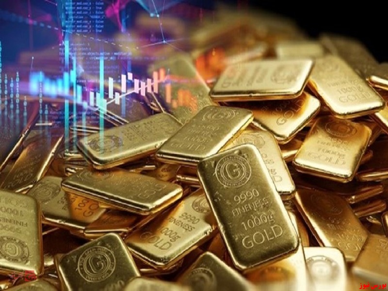 افت قیمت طلا در پایین ترین حد یک ماه اخیر