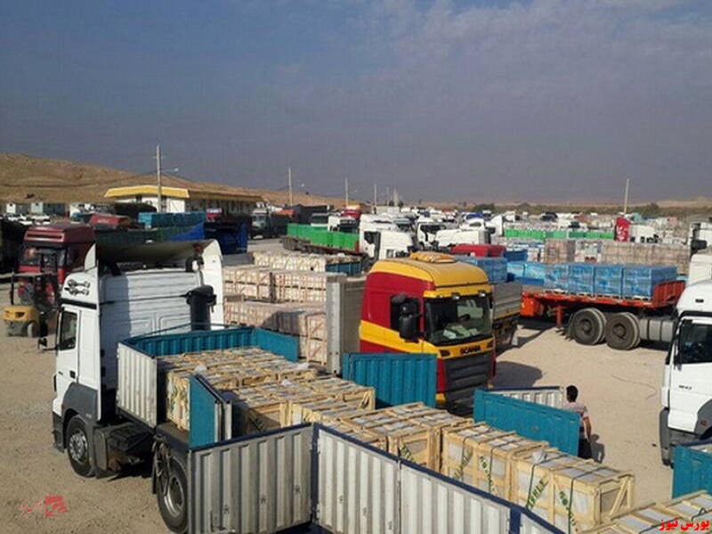 توقف صادرات به عراق از سه مرز تجاری