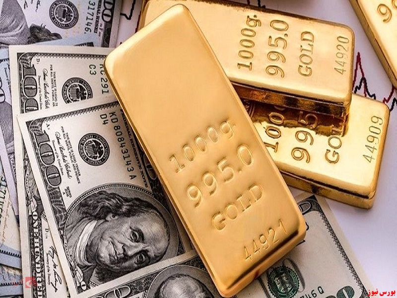 نزول قیمت طلا به زیر 1700 دلار