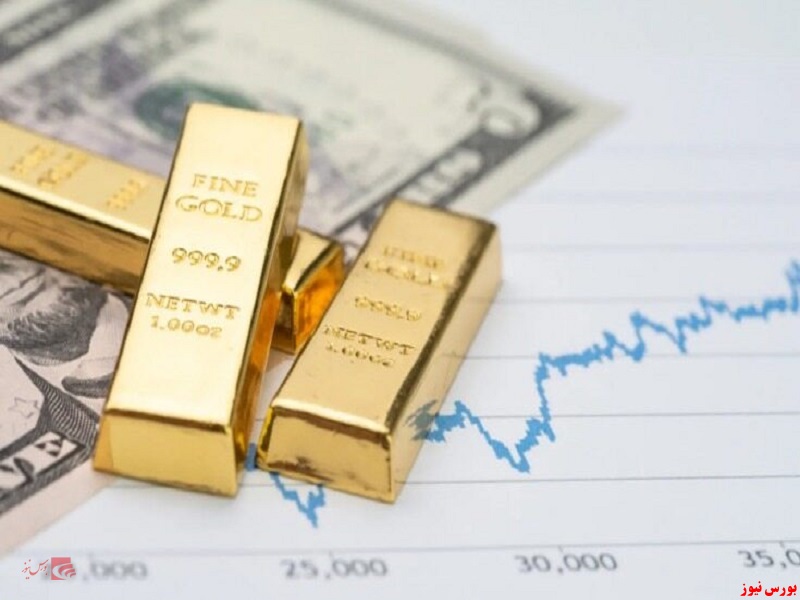 قیمت طلا نزدیک به پایین‌ترین سطح یک هفته‌ ای