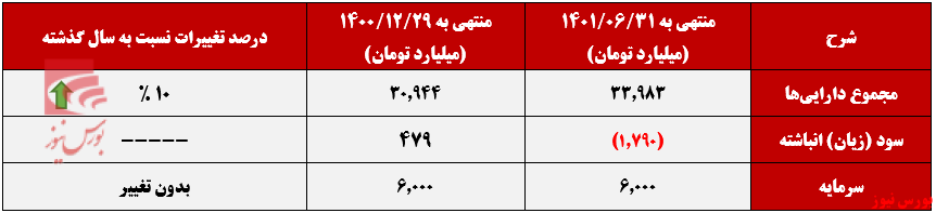 زیان انباشته، دست آورد