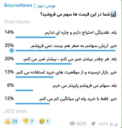 من سهم نمی‌فروشم!