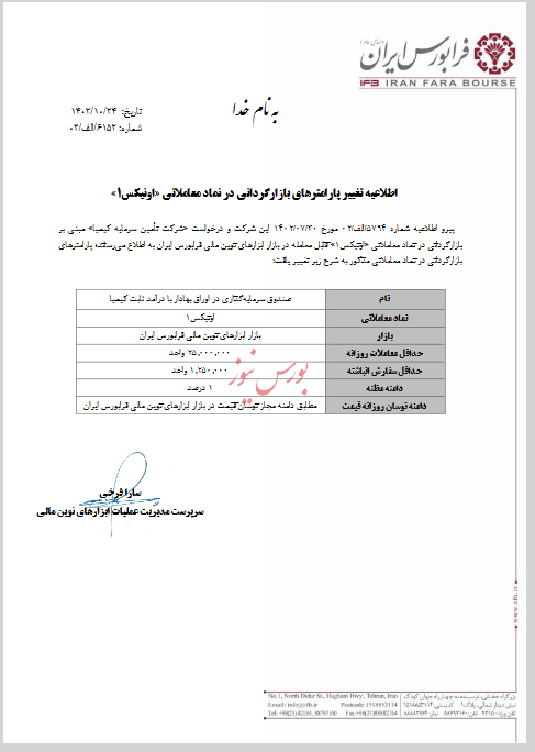شرایط بازارگردانی