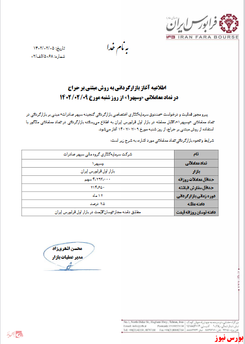 آغاز بازارگردانی