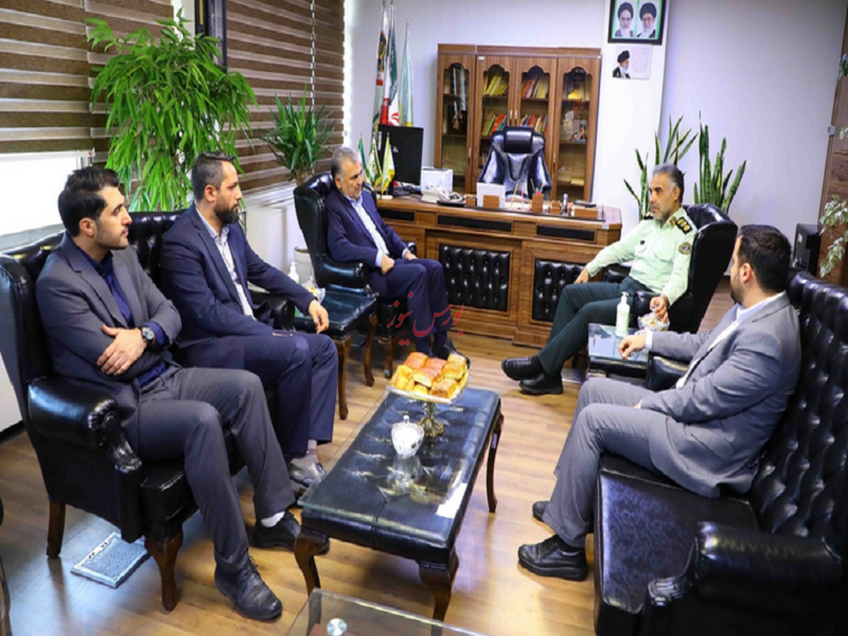 دیدار مدیرعامل بانک دی با رئیس پلیس امنیت اقتصادی تهران بزرگ