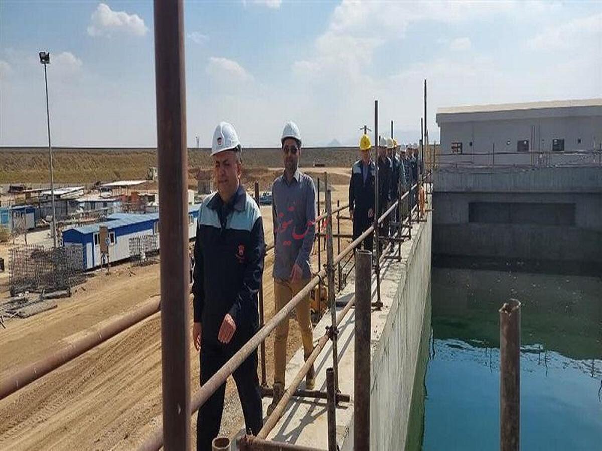 بازدید مدیرعامل ذوب آهن اصفهان از پروژه تصفیه خانه پساب بازدید مدیرعامل ذوب آهن اصفهان از پروژه تصفیه خانه پساب