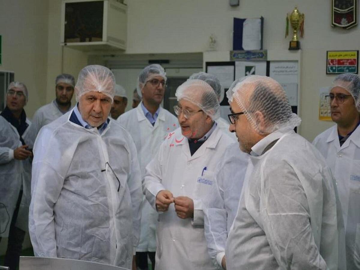 مدیرعامل شستا با همراهی سرپرست گروه دارویی تامین از داروسازی شهید قاضی بازدید کردند