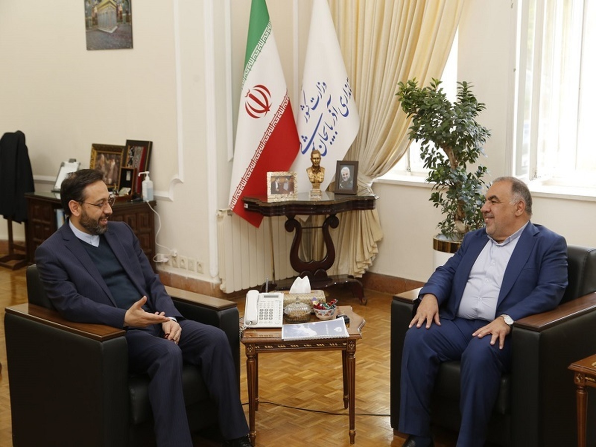 دیدار مدیرعامل شرکت صنایع شیر ایران با استاندار آذربایجان شرقی