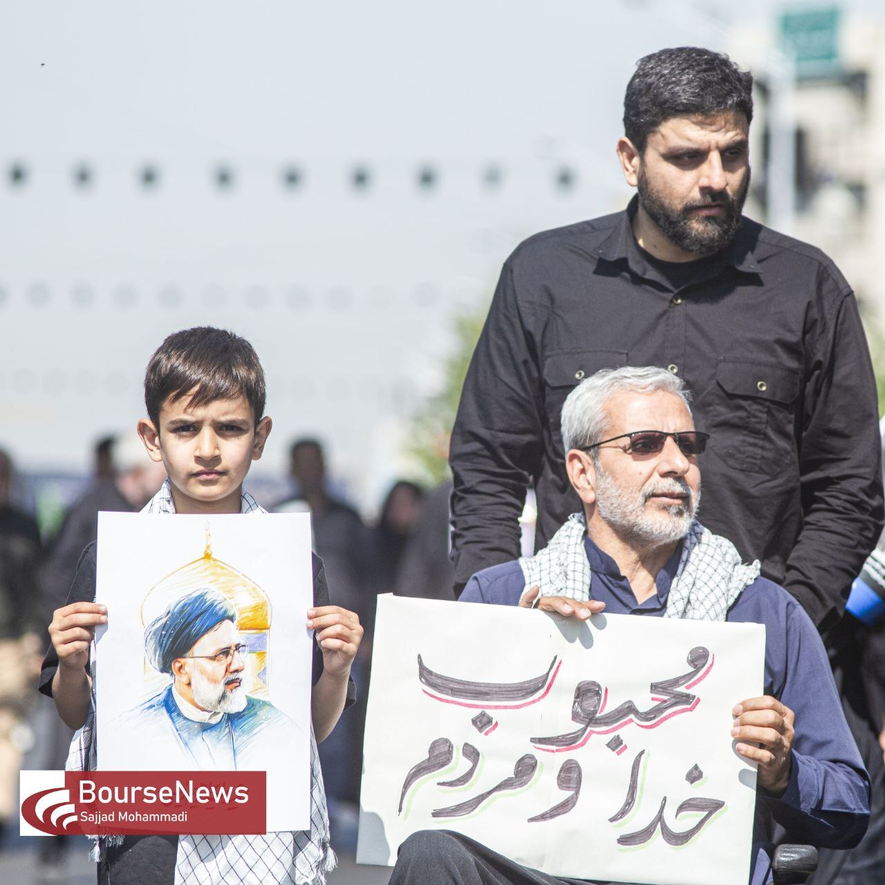 گزارش تصویری از تشیع پیکر رئیس جمهور