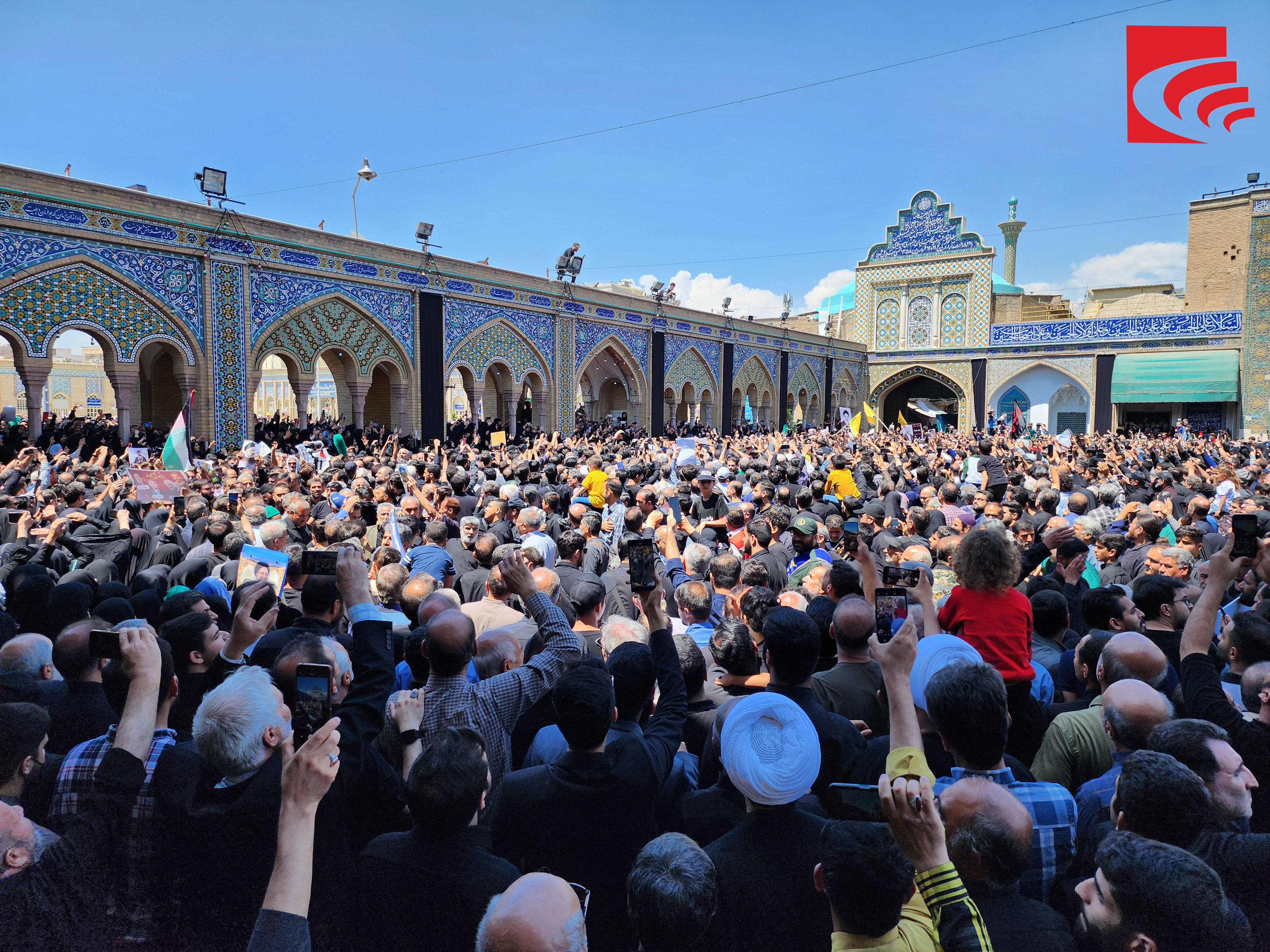 گزارش تصویری از تشییع پیکر شهید امیرعبداللهیان