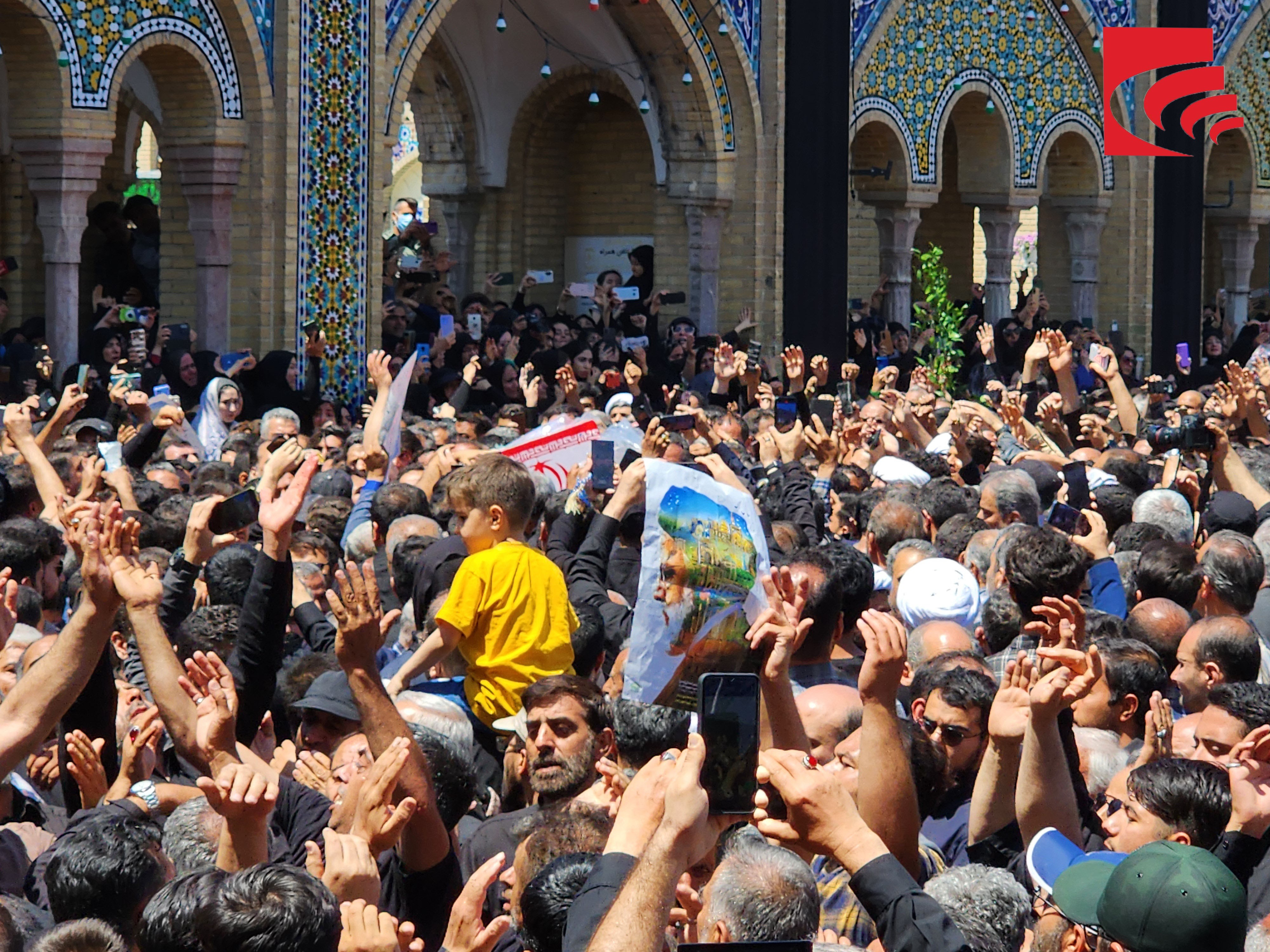 گزارش تصویری از تشییع پیکر شهید امیرعبداللهیان