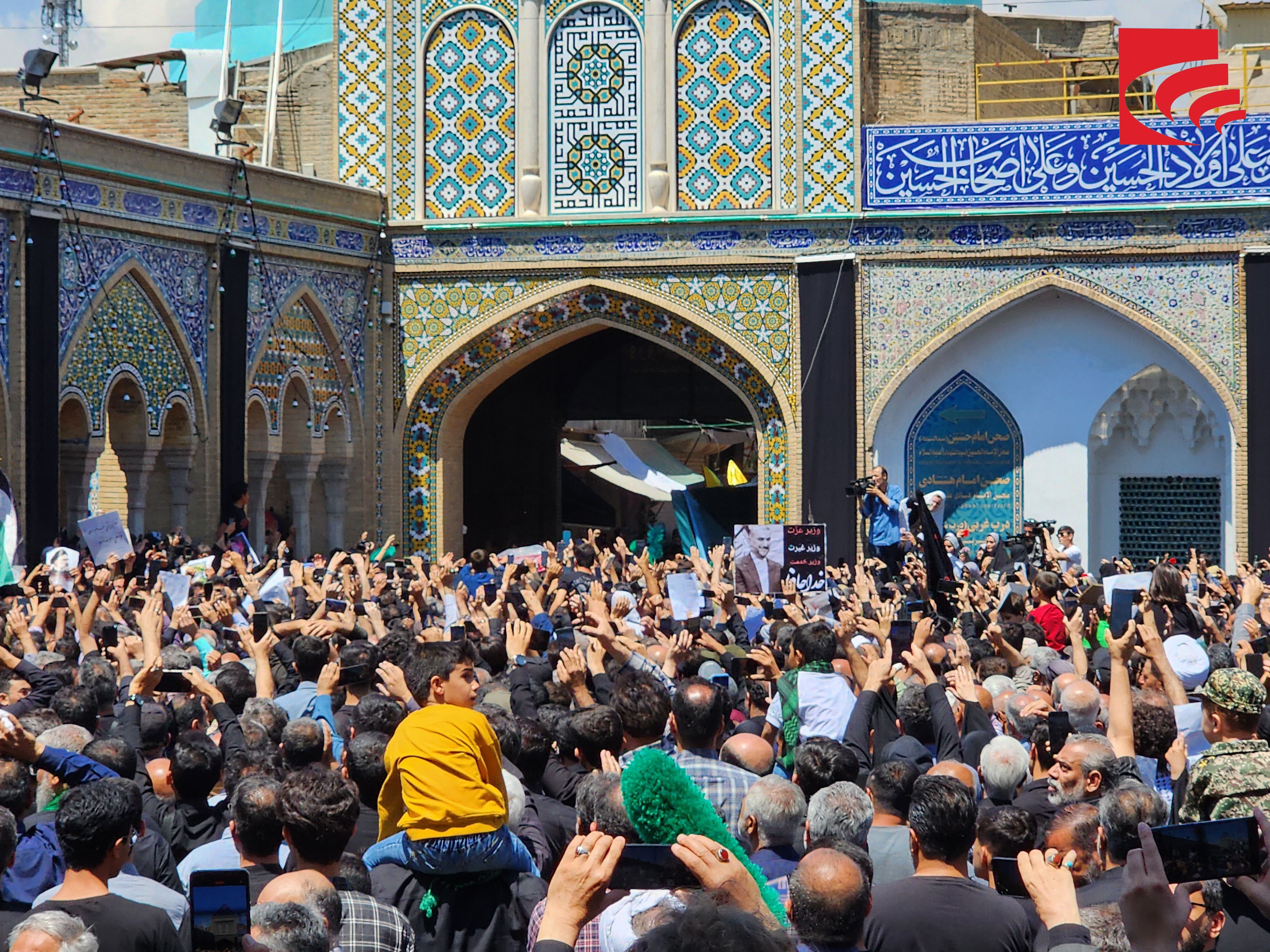 گزارش تصویری از تشییع پیکر شهید امیرعبداللهیان