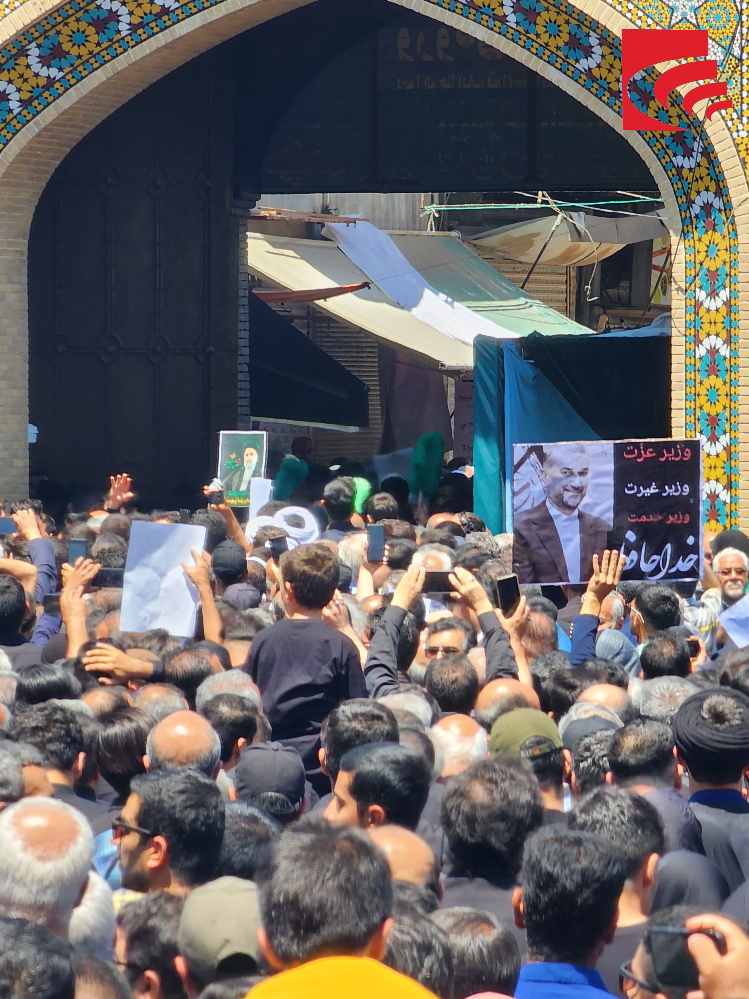 گزارش تصویری از تشییع پیکر شهید امیرعبداللهیان
