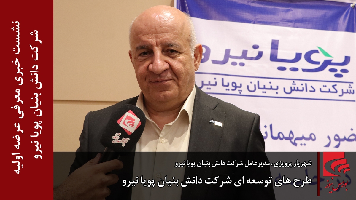 طرح های توسعه ای شرکت دانش بنیان پویا نیرو طرح های توسعه ای شرکت دانش بنیان پویا نیرو