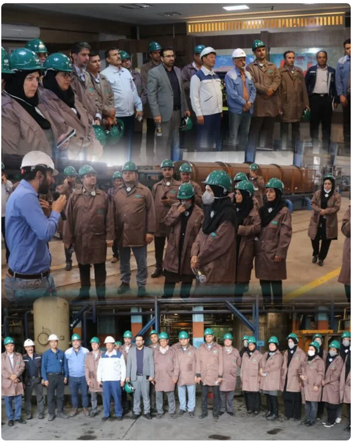 بازدید روسای ادارات شهرستان خواف از شرکت فولاد سنگان بازدید روسای ادارات شهرستان خواف از شرکت فولاد سنگان