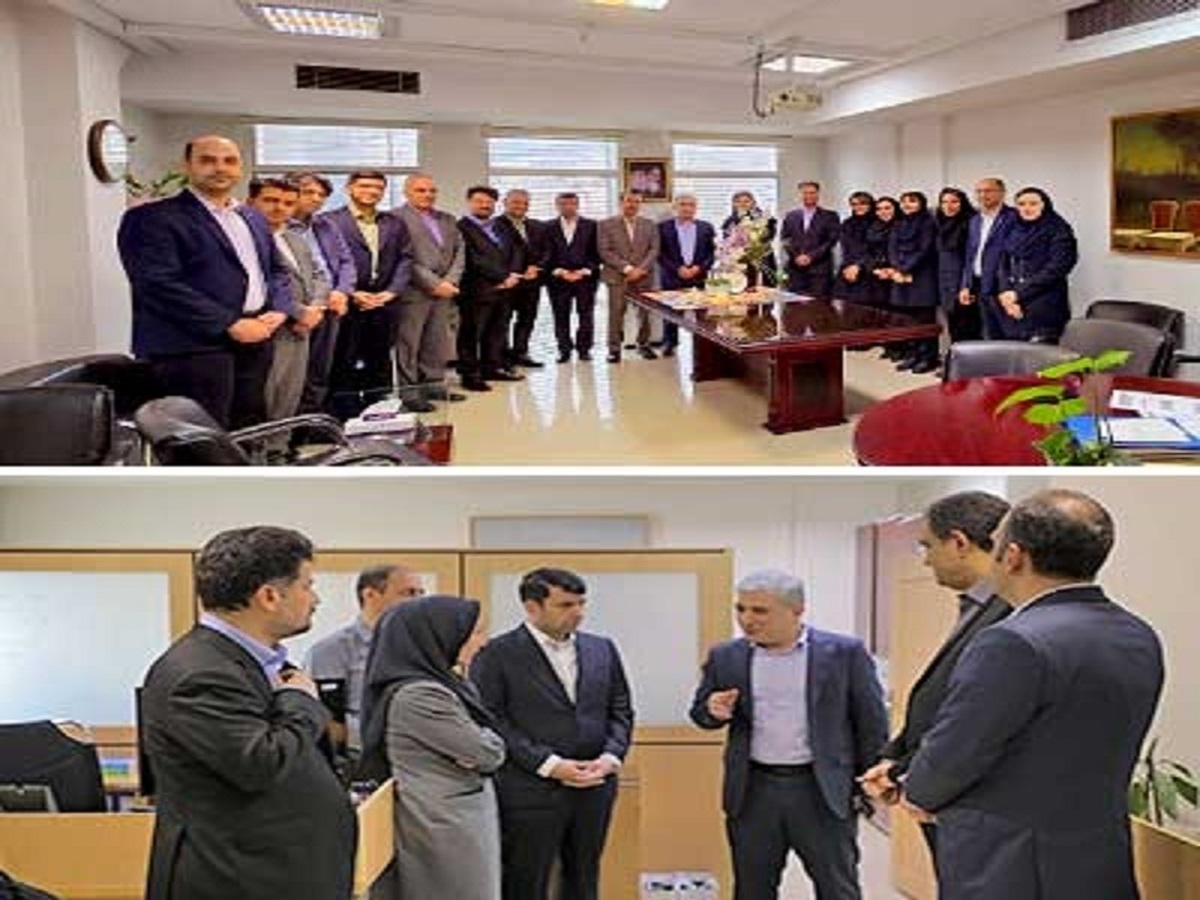 بازدید مدیرعامل بانک اقتصاد نوین از واحد‌های ستادی در نخستین روز کاری سال نو