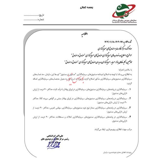سازمان بورس و تصمیمی دیگر در مسیر محدودسازی ابزار‌های حرفه‌ای